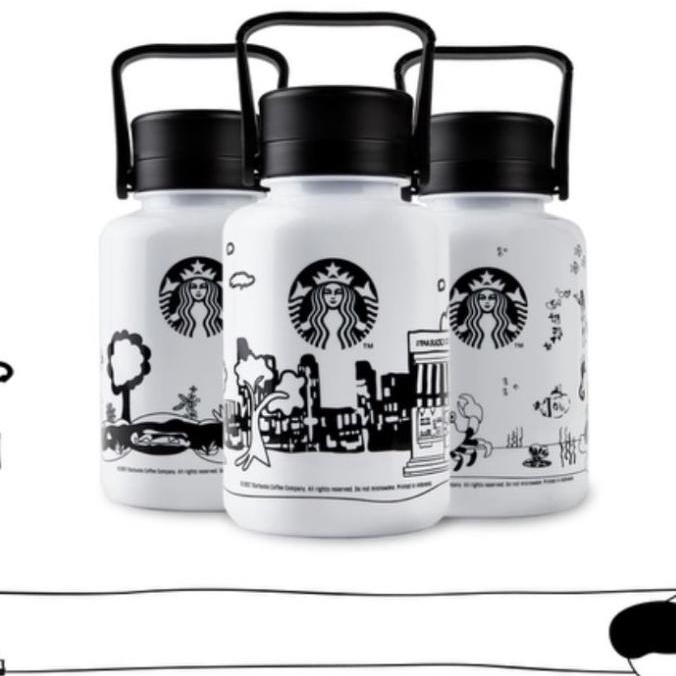 Starbucks Kreaby Waterbottle Tumbler 1 liter