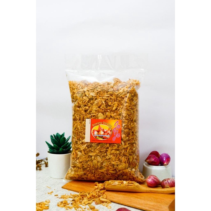 

Promo Jojo Bawang Goreng asli sumenep 500 Gr First Hand