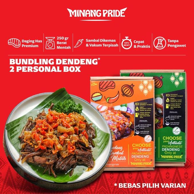 

Promo Bundling 2 Box 250gr Dendeng Minang Pride