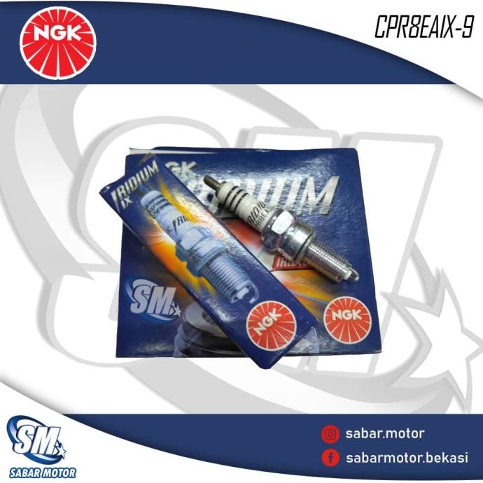 Busi NGK iridium racing CPR8EAIX -9 Busi iridium Nmax / Aerox 155