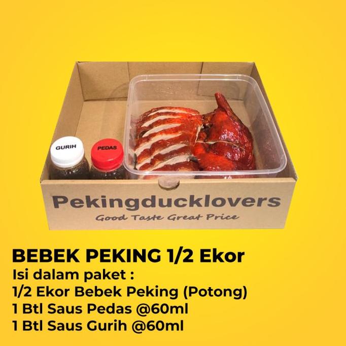 

Promo Bebek Potong Fresh 1/2 ekor