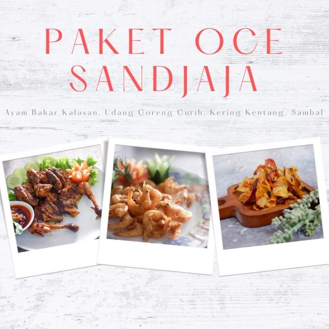 

Promo Paket OCE Sandjaja ll Ayam Vacuum ll ayam bakar ll siap saji ll halal