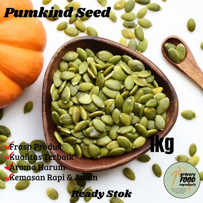 

Promo Pumpkin Seed / Biji Labu Kupas - 1kg