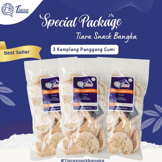 

Promo Kemplang Panggang Cumi Bangka - Package Special Tiara 9