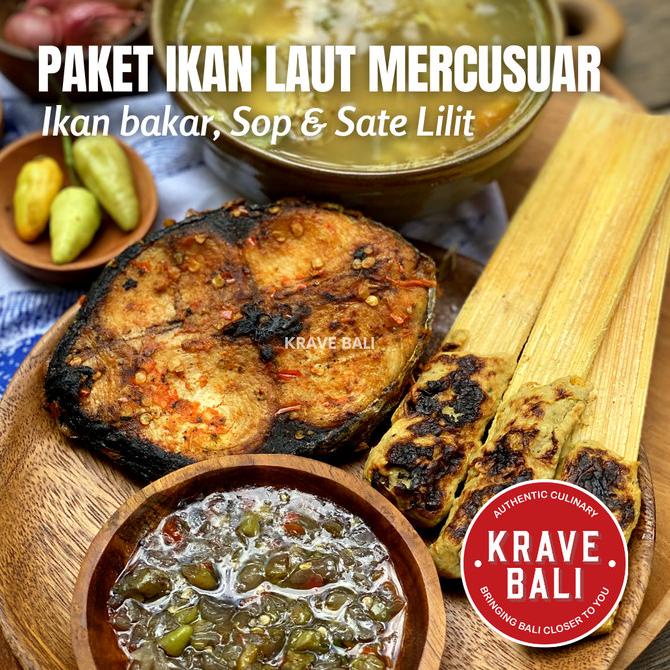 

Promo PAKET IKAN LAUT MERCUSUAR MAKANAN KHAS BALI ASLI 620GR (Porsi Besar)