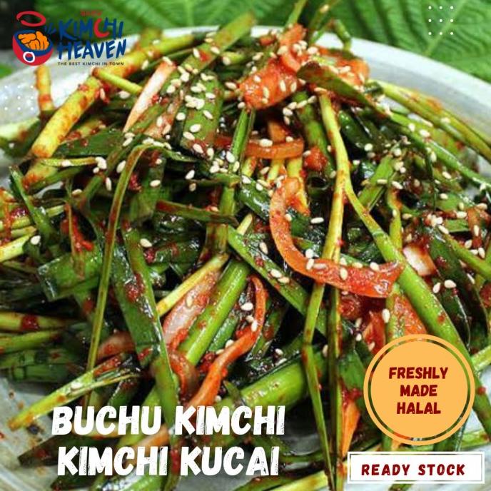 

Promo Buchu Kimchi / Kimchi Kucai 500g