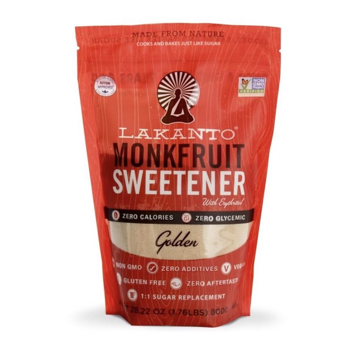 

Promo LAKANTO MONKFRUIT SWEETENER - CLASSIC/GOLDEN - FROM USA