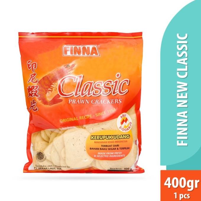 

Promo KERUPUK UDANG FINNA CLASSIC 400GR HALAL PRAWN CRACKERS