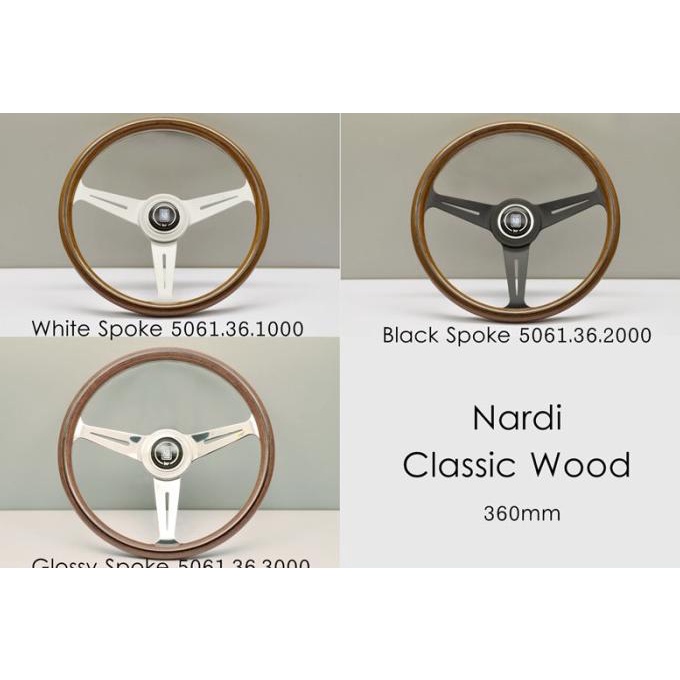 Nardi Classic Wood Steering Wheel / Stir / Steer Original