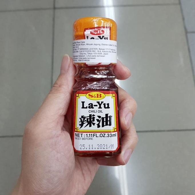 

cusss order] S&B La-Yu chilli oil 33gr - Minyak wijen cabe