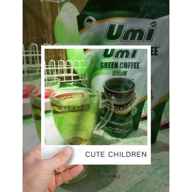 

UMI GREEN COFFEE 100% ORIGINAL HERBAL MURNI