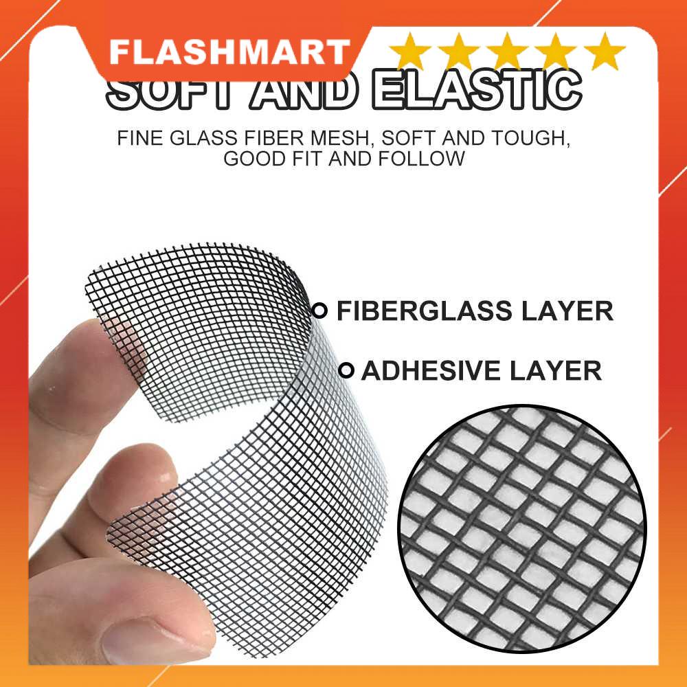 FLASHMART Lakban Kawat Nyamuk Tambalan Jendela Window Repair Tape - AW25