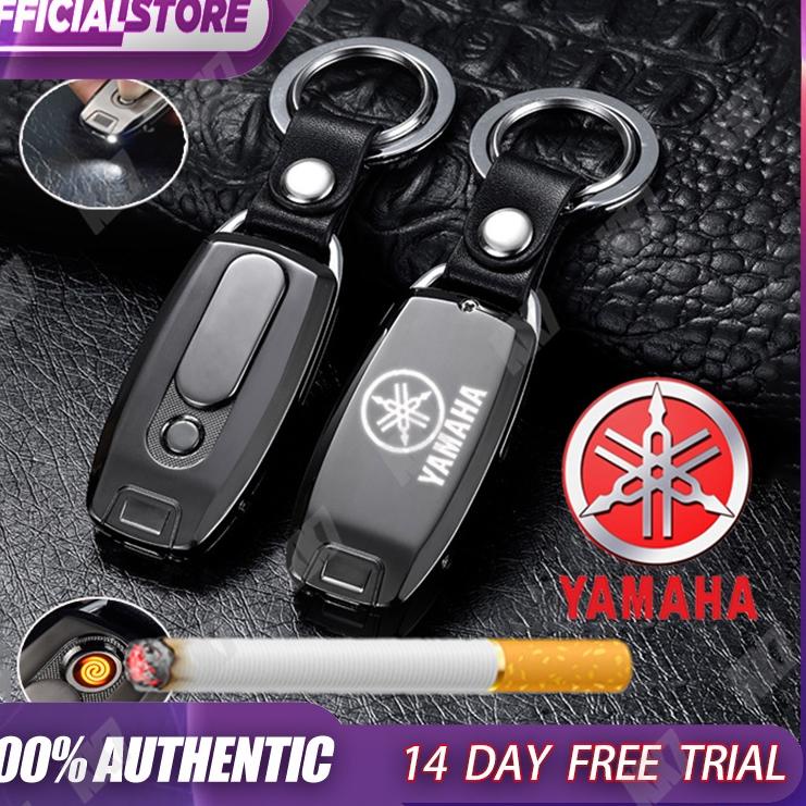 Ready Terbaru YAMAHA Korek Api Elektrik / Gantungan Kunci / Senter / Korek Api Mobil Sepeda Motor + 