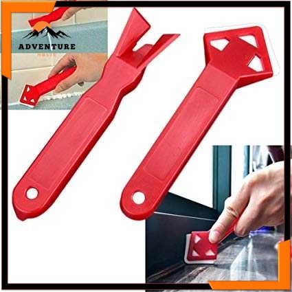 

Balight 2 in 1 Alat Pembersih Perapi Lem Silikon Sealant Tool Scraper - AHPR ADHB