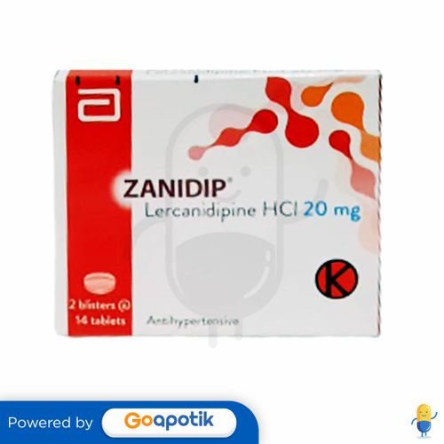 ZANIDIP 20 MG BOX 28 TABLET