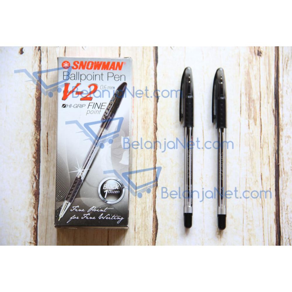 

Termurah Pen Snowman V2 0.6Mm Hitam/Biru/Merah [1 Lusin]
