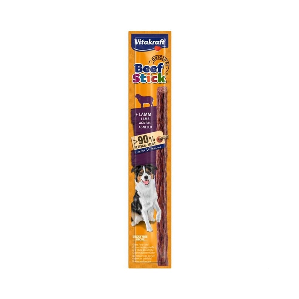 Vitakraft 12 Gr Camilan Anjing Stick Lamb