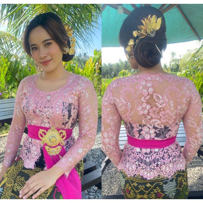 Kebaya Bali By Ani Kebaya Semi Metalic Swarovski