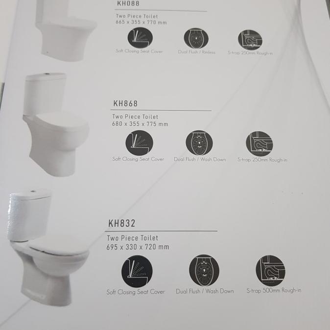 Kloset Duduk Siram Renovo Kh 832 As 50