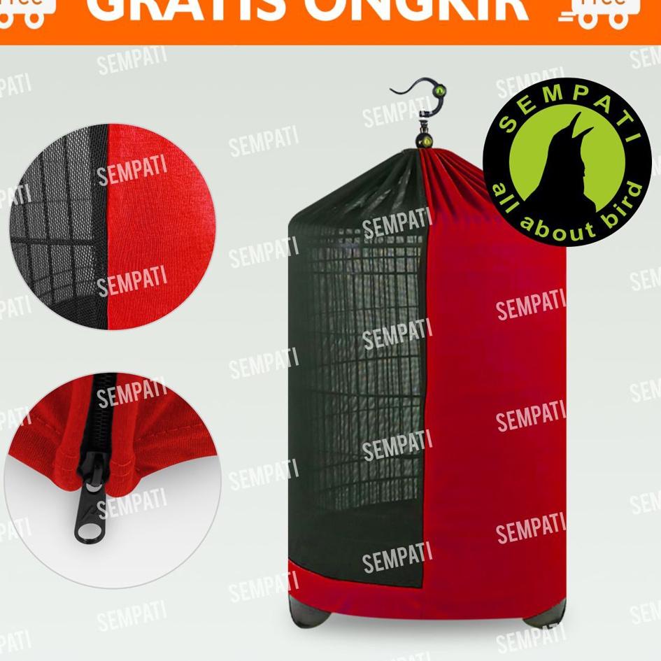 Hadir Baru KRODONG MURAI SEMI TRANSPARAN KAOS PE TEBAL KERODONG KRODONG SANGKAR KANDANG BURUNG MURAI