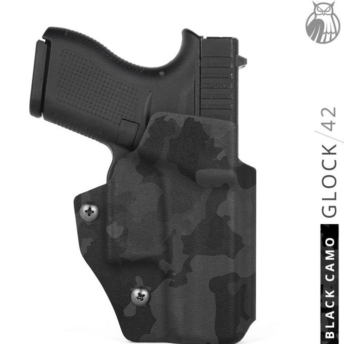 Kydex Holster Glock 42 Owb G42 Black Camo Pax Dynamics