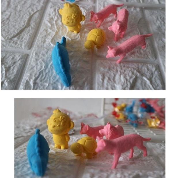 

Terlaris Grosir 36 Pcs Penghapus Lucu Bentuk Hewan / Perlengkapan Sekolah Penghapus Hewan *Rpk Korean Eraser Animal *