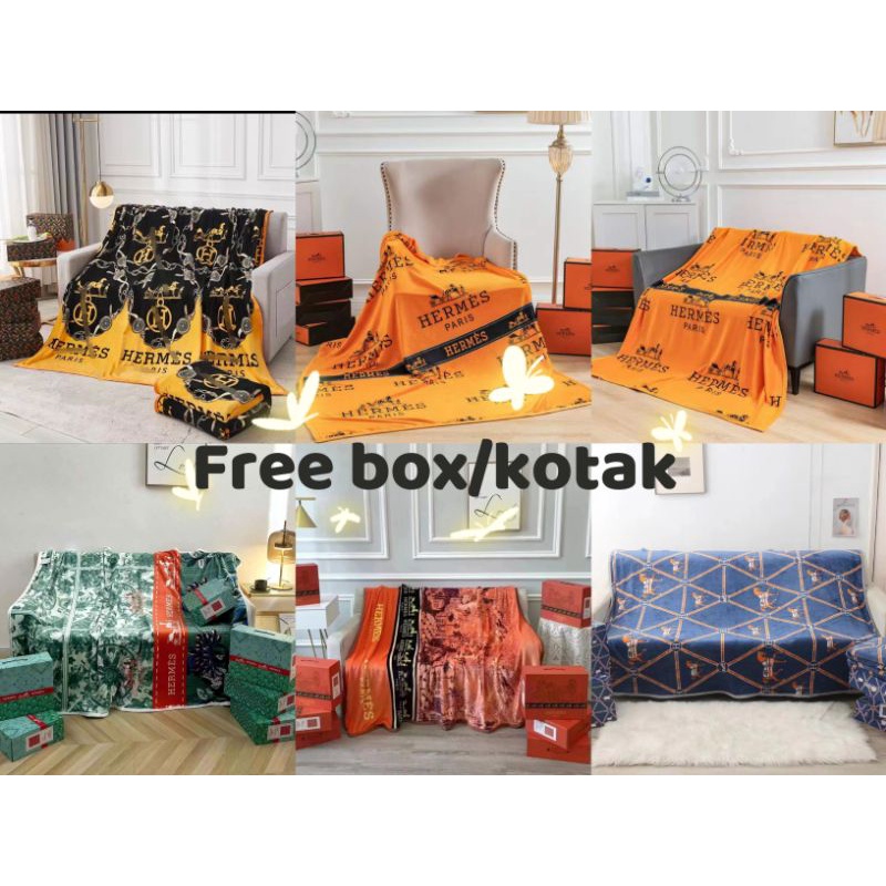 SELIMUT D*IOR LUXURY DEWASA BAHAN PREMIUM LEMBUT UK 150 X200+BOX