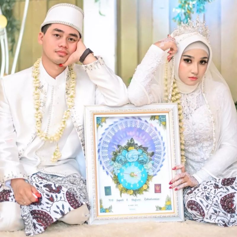 mahar jam dinding, mahar simpel, mahar uni, mahar lingkaran