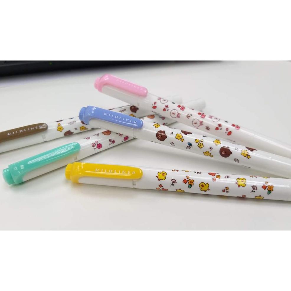 

Viral Mildliner Zebra Bold Tip & Fine Tip Line Friends Limited Edition | 4.0 Mm & 1.0 ~ 1.4 Mm