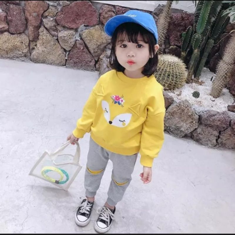 SETELAN ANAK PEREMPUAN BAJU ANAK 0-7 TAHUN PAKAIAN ANAK BAJU SETELAN ANAK JOGGER ANAK SETELAN BAJU ANAK