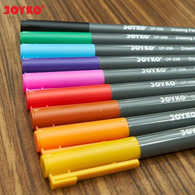

Viral Drawing Pen Pena Joyko Dp-298S-059C Set 9 Warna