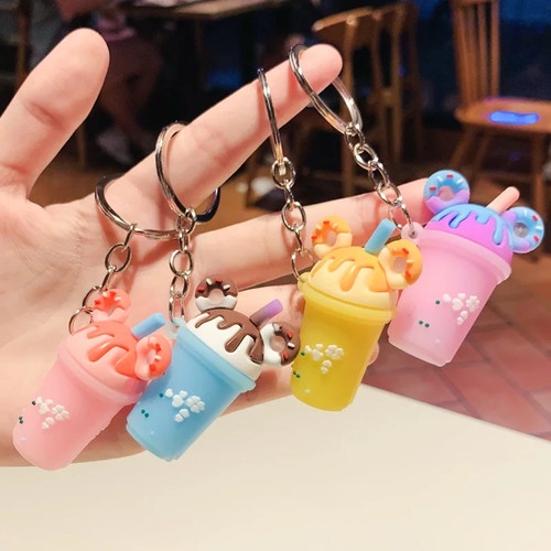 Gantungan Kunci Tas Keychain Minuman Boba H-r1832