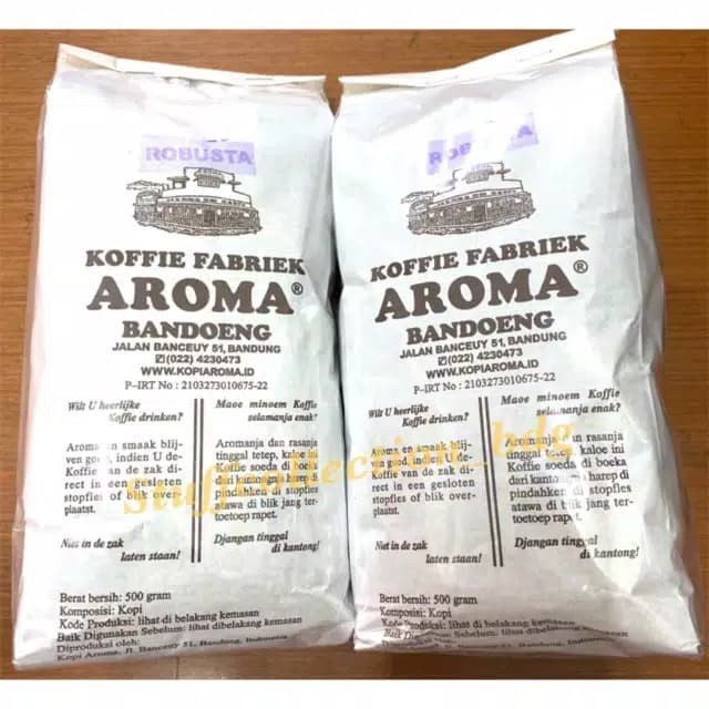 

Kopi Robusta 500 gram Khas Bandung