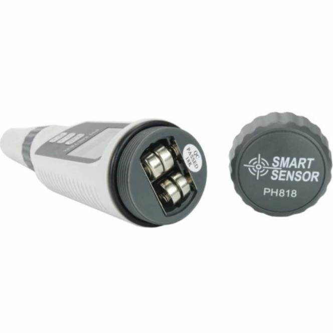 Smart Sensor Ph818 Digital Ph Meter-Temperature Meter Portabel Ph-818