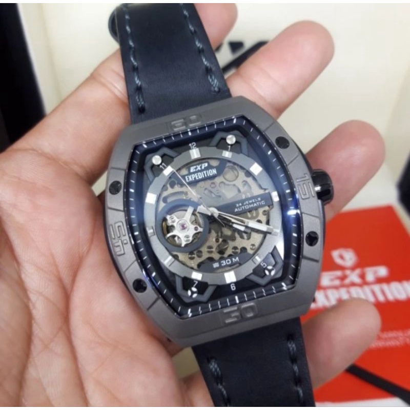 Jam Expedition E6800MA Automatic Second Seken Bekas Preloved Like New