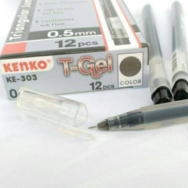 

Promo Habis Pulpen Kenko T-Gel Ke-303 Triangular Jumbo Gel Harga Per Pak