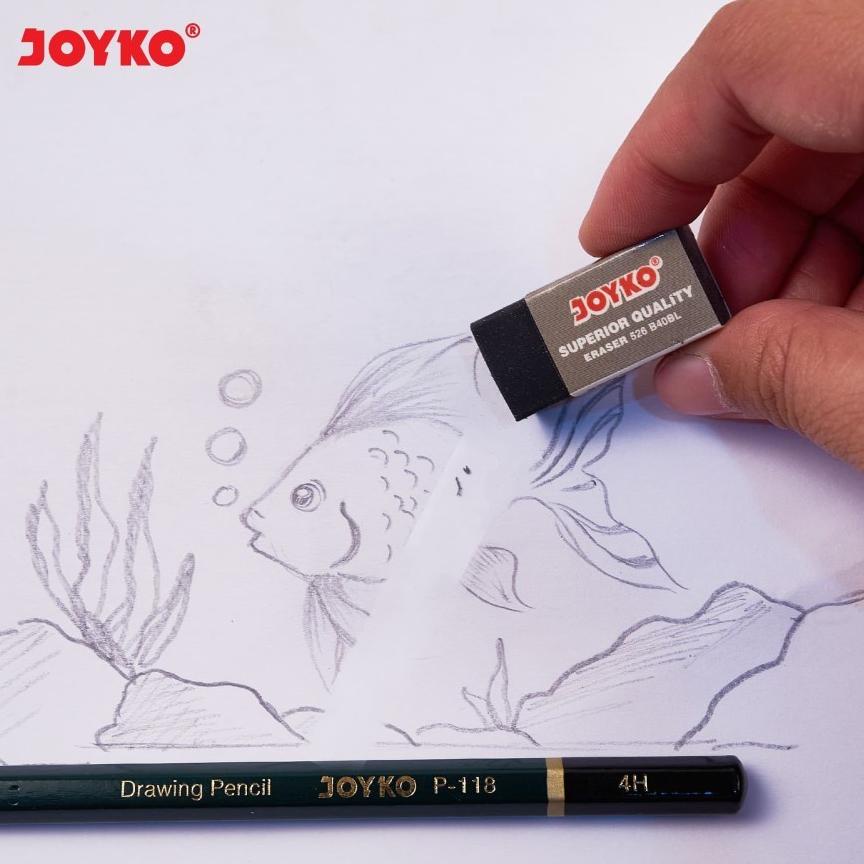 

Termurah Penghapus Joyko Kecil Hitam Isi 40/Eraser Joyko B40Bl/Hapusan Stip