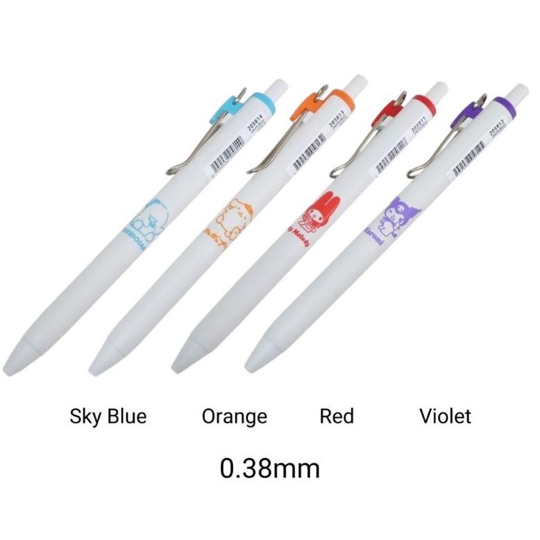 

Viral Uni Uniball One Sanrio Characters Cinnamoroll Hello Kitty My Melody Kuromi Pochacco Little Twin Stars Pompompurin Hangyodon Tuxedo Sam Keroppi Gel Pen 0.38Mm Mitsubishi Uni-Ball Gel Pen Limited Edition