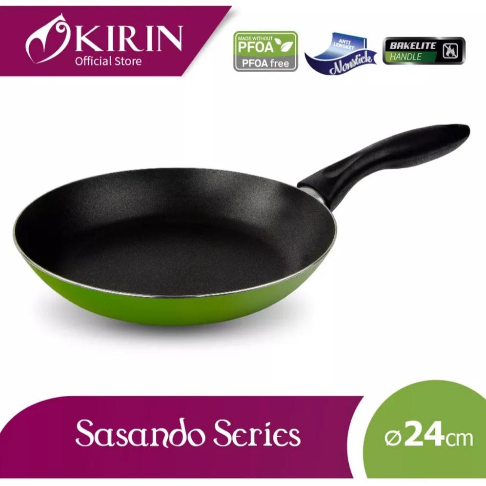 Terlaris Frypan Teflon Kirin Sasando 24 Cm Penggorengan Teflon Kirin 24Cm Wajan Kirin Non Stick