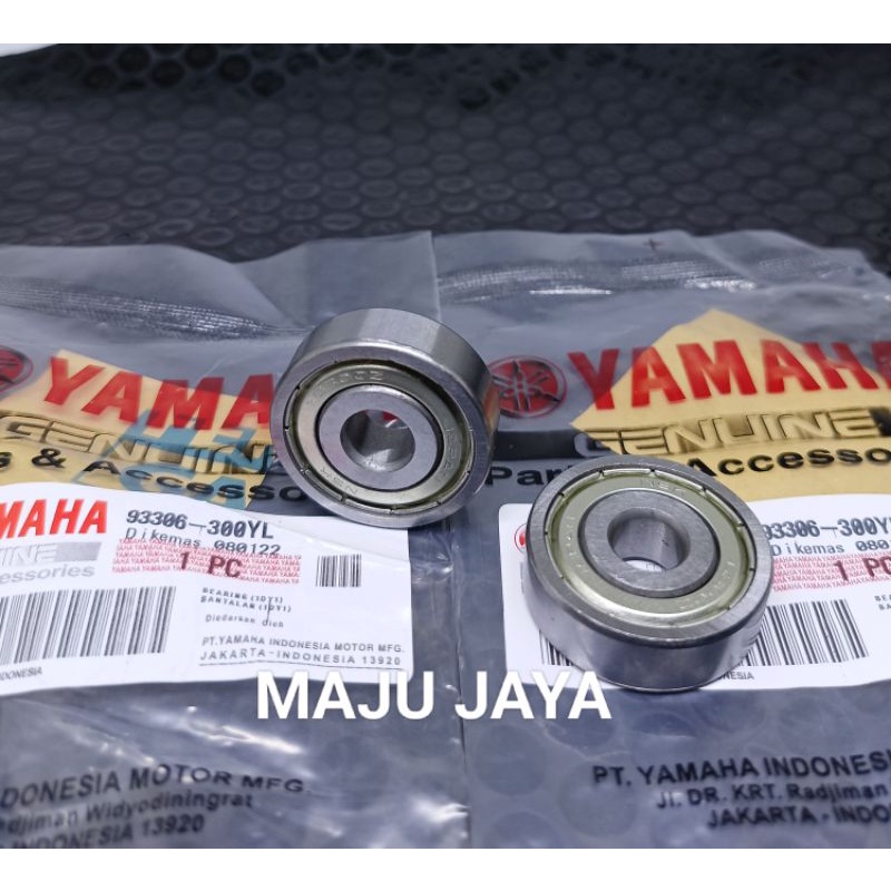Bearing 6300z Laher Roda Depan 1ser isi 2PC Mio  M3 Mio 125 Mio z125 Mio s125, fino