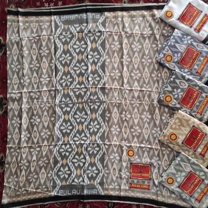 Sarung Goyor Tenun ATBM, asli, Handmade [ Pulau Jawa ]