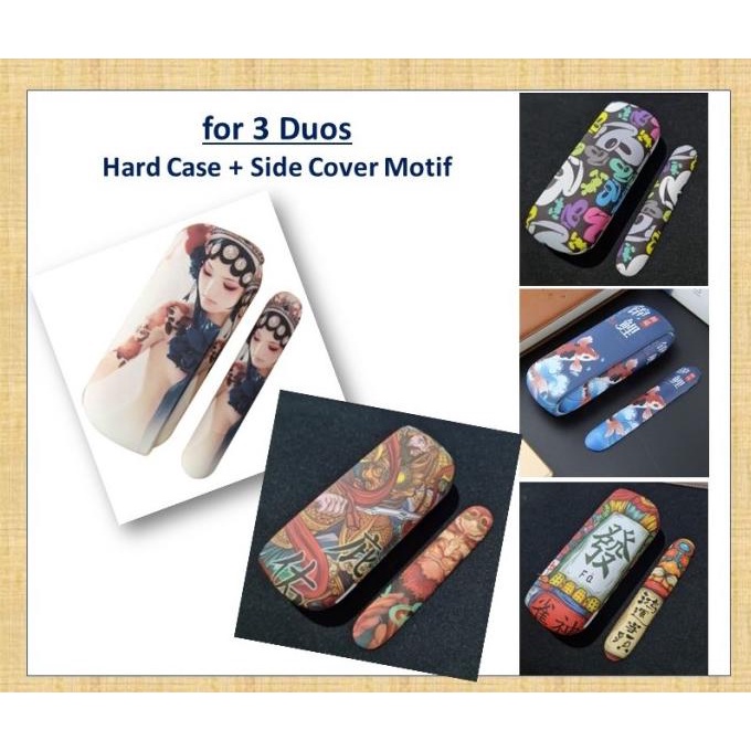 3 Duos Hard Case with Side Cover Motif