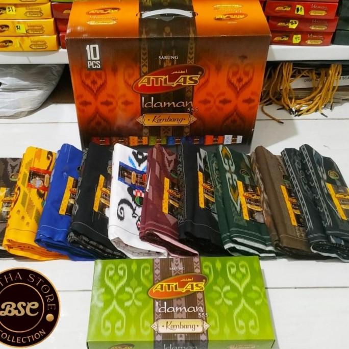 Sarung Atlas idaman kembang grosir termurah