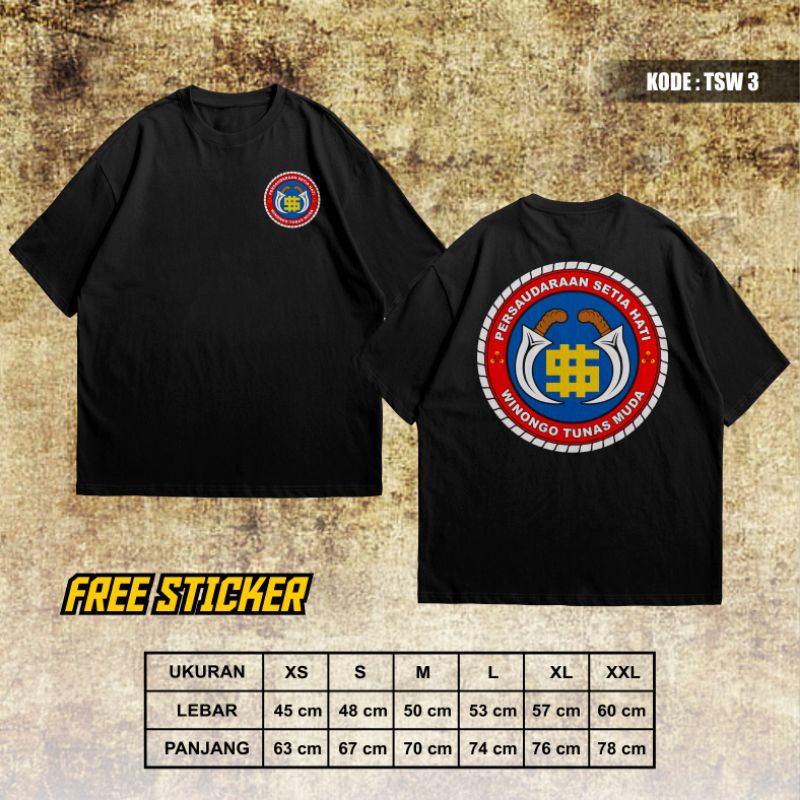 Kaos PSHW TM Winongo STK 1903 TSW3