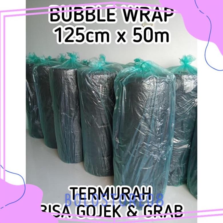 

BUBBLE WRAP ROLL 125cm x 50m TERMURAH