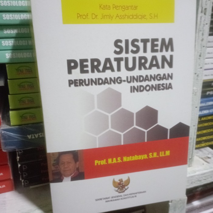 Diskon Spesial Sistem Paraturan Perundang-Undangan Indonesia By Prof H.A.S.Natabaya Terlaris