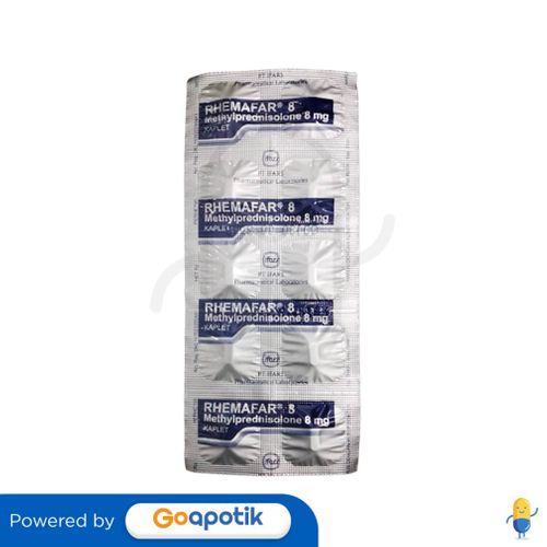 RHEMAFAR 8 MG STRIP 10 KAPLET