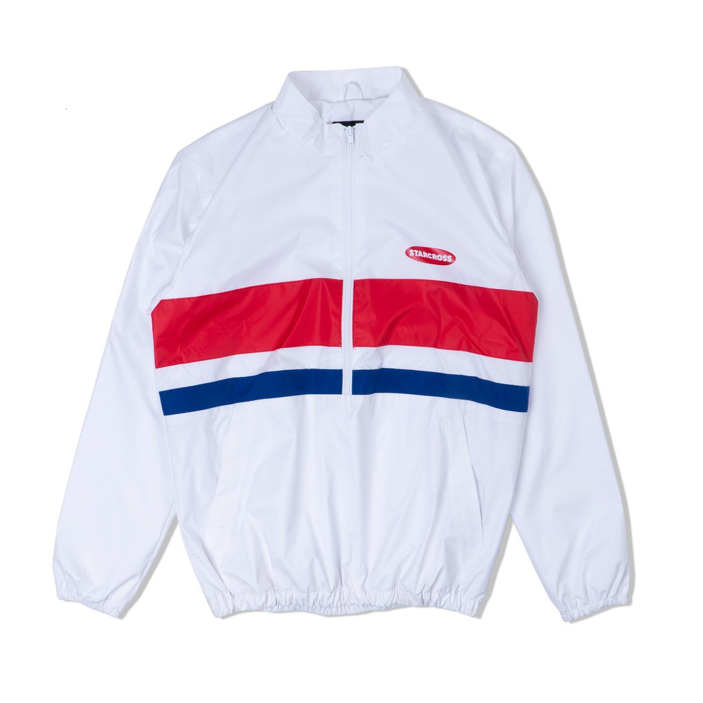 STARCROSS Running Jacket - JS 1018 - White Red