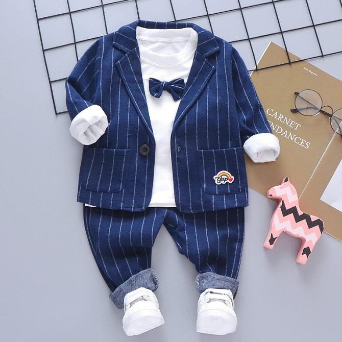 Setelan jas tuxedo VS12 Jas tuxedo anak laki laki