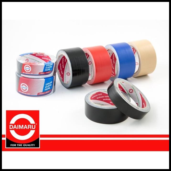 

Lakban Kain/ Cloth Tape Daimaru Warna 2 Inch (Per Roll)